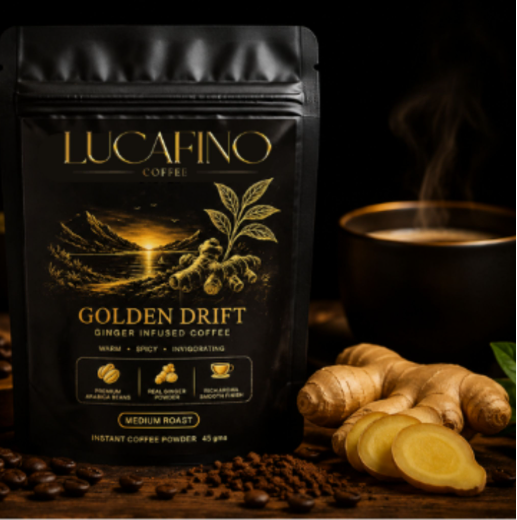 Golden Drift coffee package